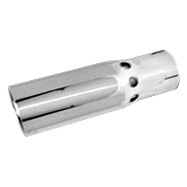 Thunderbolt® - Super Duty Vented Diesel Round Beveled Edge Straight Cut Polished Exhaust Tip