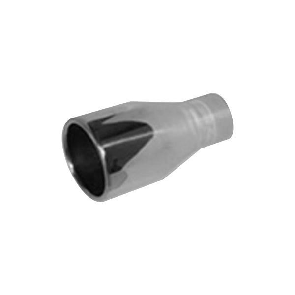 Thunderbolt® - Hi-Polished Oval Rolled Edge Straight Cut Polished Exhaust Tip