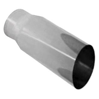 Thunderbolt® - Hi-Polished Diesel Round Angle Cut Weld-On Single-Wall Polished Exhaust Tip
