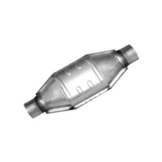 Thunderbolt® - Universal Fit Oval Body Catalytic Converter (2.5" ID, 2.5" OD, 16" Length)