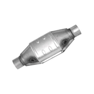 Thunderbolt® - Universal Fit Oval Body Catalytic Converter (2.25" ID, 2.25" OD, 16" Length)