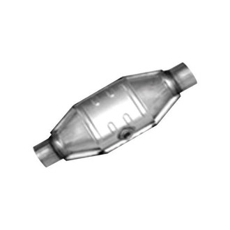 Thunderbolt® - Universal Fit Oval Body Catalytic Converter (3" ID, 3" OD, 16" Length)