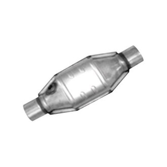 Thunderbolt® - Heavy Load Universal Fit Oval Body Catalytic Converter (2.25" ID, 2.25" OD, 16" Length)