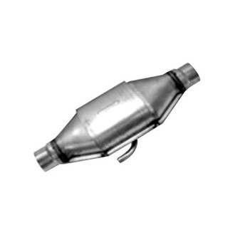Thunderbolt® - Universal Fit Oval Body Catalytic Converter (2.5" ID, 2.5" OD, 18" Length)