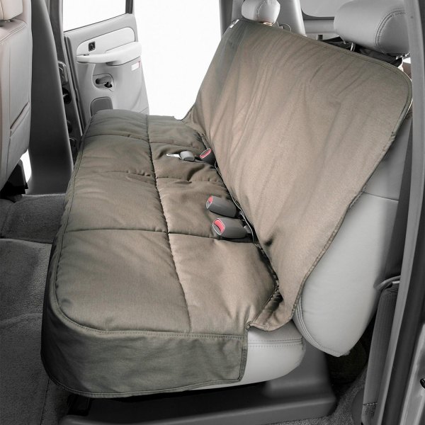 Misty Grey Polycotton Covercraft SeatSaver Front Row Custom Fit Seat Cover for Select Cadillac Escalade Models Misty Grey Polycotton Covercraft SeatSaver Front Row Custom Fit Seat Cover for Select Cadillac Escalade Models