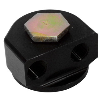 Canton Racing® - 90 Degree Remote Oil Filter Adapter