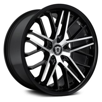 CAPRI LUXURY® - C0104 Gloss Black with Machined Face