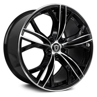 CAPRI LUXURY® - C5189 Gloss Black with Machined Face