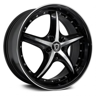 CAPRI LUXURY® - C5193 Gloss Black with Machined Face