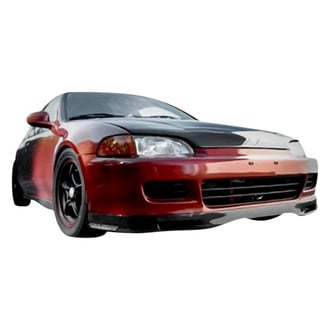 Carbon Creations® - Spoon Style Carbon Fiber Front Bumper Lip Under Spoiler Air Dam