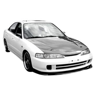Carbon Creations® - Spoon Style Carbon Fiber Front Bumper Lip Under Spoiler Air Dam