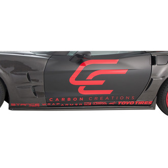Carbon Creations® - ZR Edition Style Carbon Fiber Side Skirt Rocker Panels