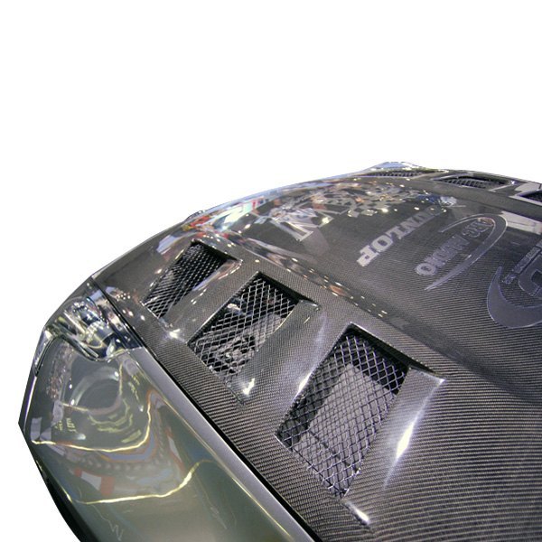 Carbon Creations® 105852 - Circuit Style Carbon Fiber Hood