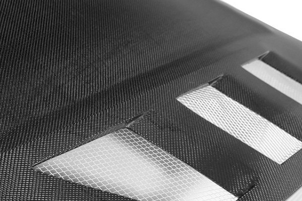 Carbon Creations® 105852 - Circuit Style Carbon Fiber Hood