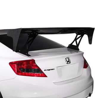 Carbon Creations® - 62" VRX V2 Style DriTech Carbon Fiber Short Wing Complete Kit