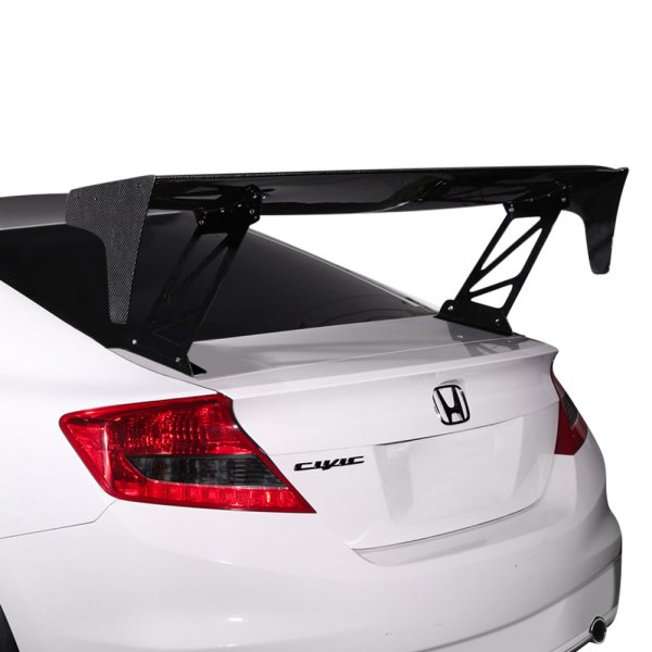 Carbon Creations® - 62" V2 Style DriTech Carbon Fiber Tall Wing Complete Kit
