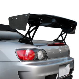 Carbon Creations® - 66" VRX V1 Style DriTech Carbon Fiber Short Wing Complete Kit