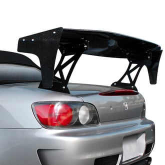 Carbon Creations® - 66" VRX V2 Style DriTech Carbon Fiber Short Wing Complete Kit
