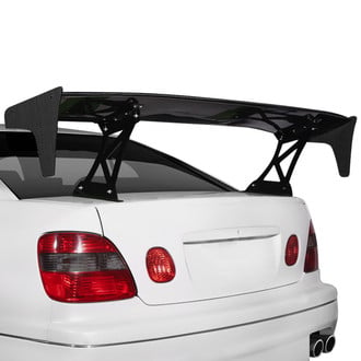 Carbon Creations® - 70" VRX V2 Style DriTech Carbon Fiber Short Wing Complete Kit