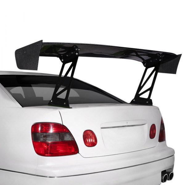 Carbon Creations® - 70" V1 Style DriTech Carbon Fiber Tall Wing Complete Kit