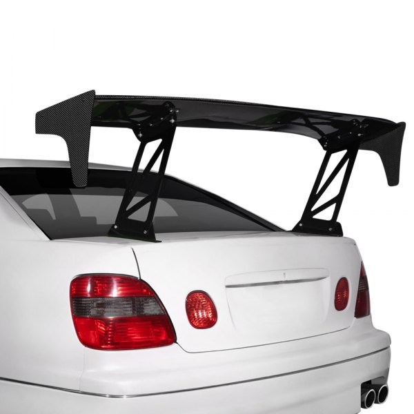 Carbon Creations® - 70" V2 Style DriTech Carbon Fiber Tall Wing Complete Kit