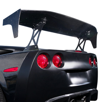 Carbon Creations® - 74" VRX V2 Style DriTech Carbon Fiber Short Wing Complete Kit