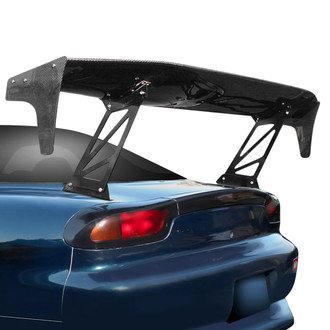 Carbon Creations® - 74" VRX V2 Style DriTech Carbon Fiber Tall Wing Complete Kit