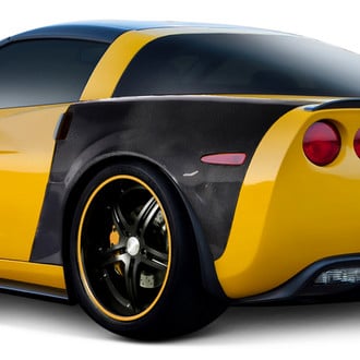 Carbon Creations® - ZR1 Style Carbon Fiber Rear Fenders
