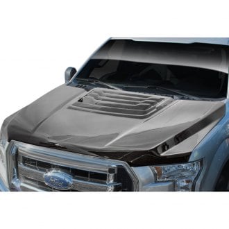 2021 Ford F-150 Custom Hoods | Carbon Fiber, Fiberglass — CARiD.com