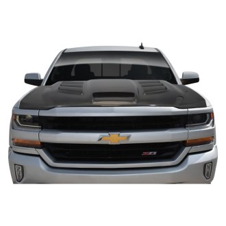 2017 Chevy Silverado Custom Hoods | Carbon Fiber, Fiberglass — CARiD.com