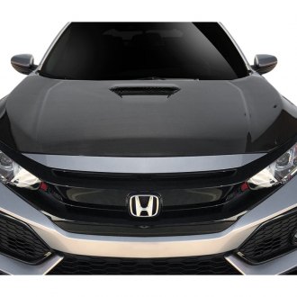 2017 Honda Civic Custom Hoods | Carbon Fiber, Fiberglass — CARiD.com