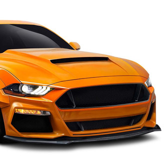 Carbon Creations® - Grid Style Carbon Fiber Front Bumper Lip Under Spoiler Air Dam