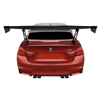 Carbon Creations® - 80" VRX V1 Style DriTech Carbon Fiber Short Wing Complete Kit