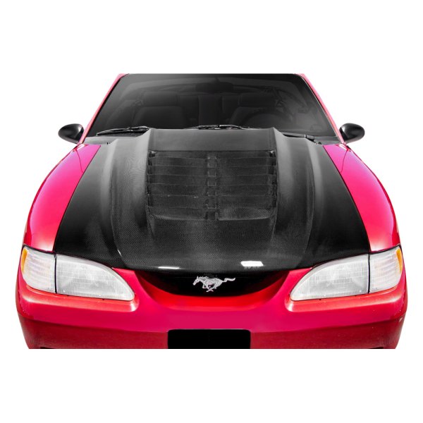 Carbon Creations® - GT500 V2 Style Carbon Fiber Hood