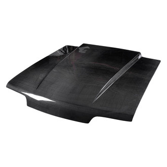 Carbon Creations® - 2" Cowl Style Carbon Fiber Hood