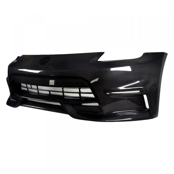 Carbon Creations® 115458 - N4 Style Carbon Fiber Front Bumper Cover