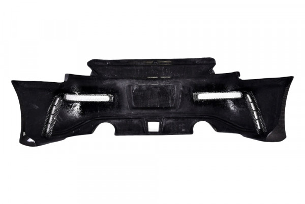 Carbon Creations® 115459 - N4 Style Carbon Fiber Rear Bumper Cover