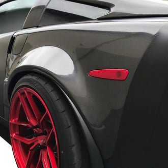 Carbon Creations® - ZR2 Style Carbon Fiber Rear Fenders