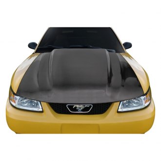 2000 Ford Mustang Custom Hoods Carbon Fiber Fiberglass CARiD