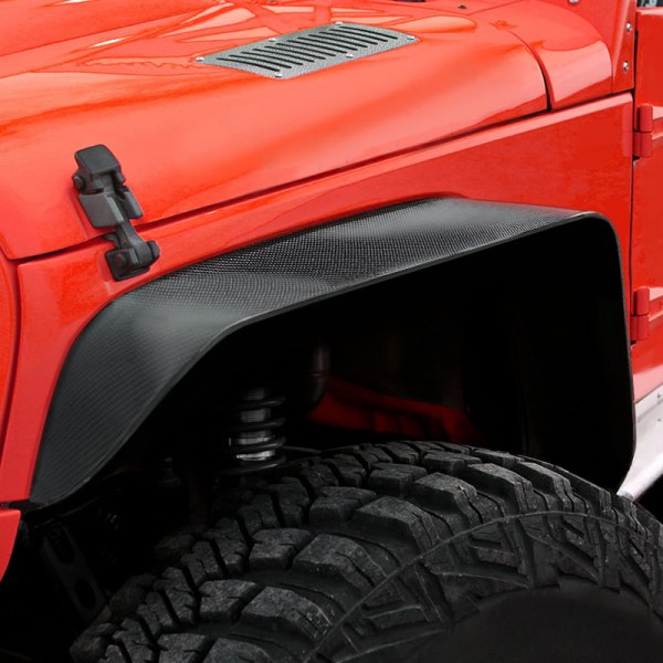  Carbon Creations® - Rugged Style Carbon Fiber Front Fender Flares