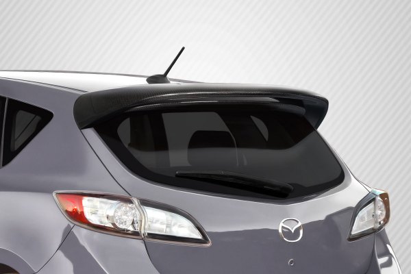 Carbon Creations® - Turbo Style Carbon Fiber Rear Roof Wing Spoiler