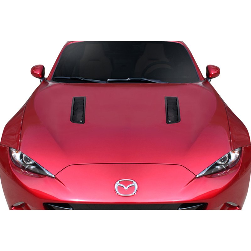 Carbon Creations® 116152 Race Style Carbon Fiber Hood Louver Vents