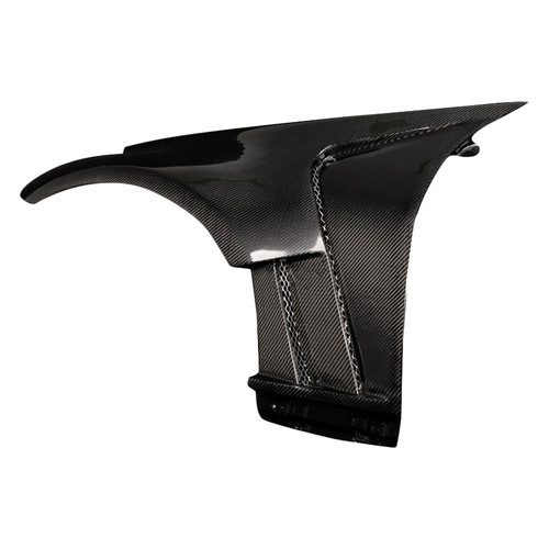 Carbon Creations® 116221 - AMS GT2 Style Carbon Fiber Front Fenders