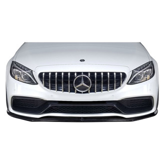 Carbon Creations® - Power Style Carbon Fiber Front Bumper Lip Under Spoiler Air Dam