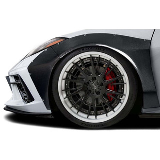 Carbon Creations® - Gran Veloce Carbon Fiber Front Wide Body Fender Flares