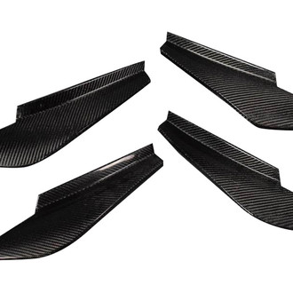 Carbon Creations® - GT Competition Style Carbon Fiber Rear Bumper Canards