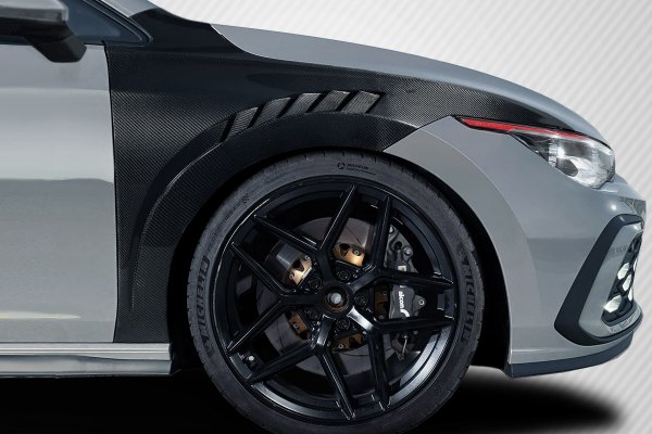 Carbon Creations® - Victory Style Carbon Fiber Front Fenders