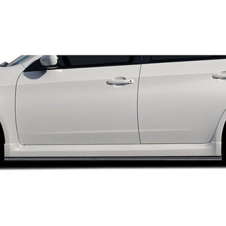 Carbon Creations® - Ghost Style Carbon Fiber Side Skirt Rocker Panel Splitters
