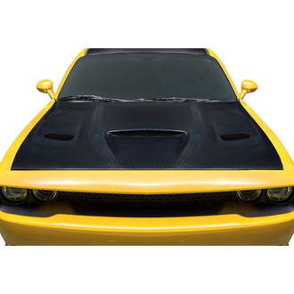 Carbon Creations® - Hellcat Style Geo6ix DriTech Carbon Fiber Hood