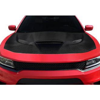 Carbon Creations® - Hellcat Style Geo6ix DriTech Carbon Fiber Hood